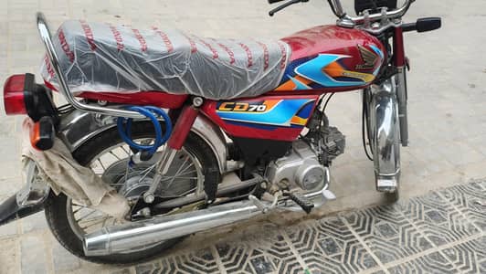 New hinda  70 cc bike for sale