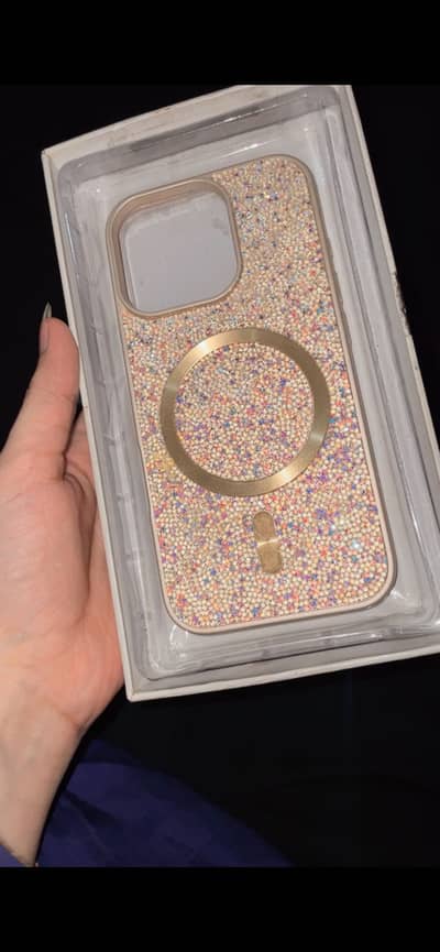 iPhone 16 Pro Glitter Cover – Like New