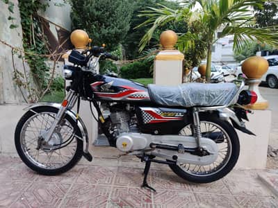 Honda cg 125 model 2025 karachi number