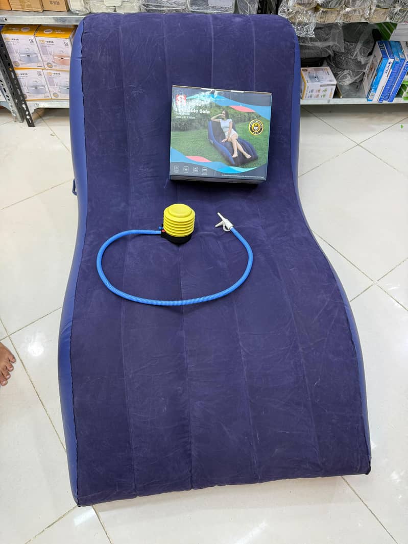 inflatable Sofa couch with air pump 7