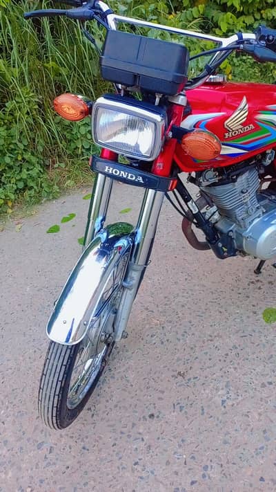 Honda CG 125 | Model 2023 | Honda 125 Bike | Red Color Bike