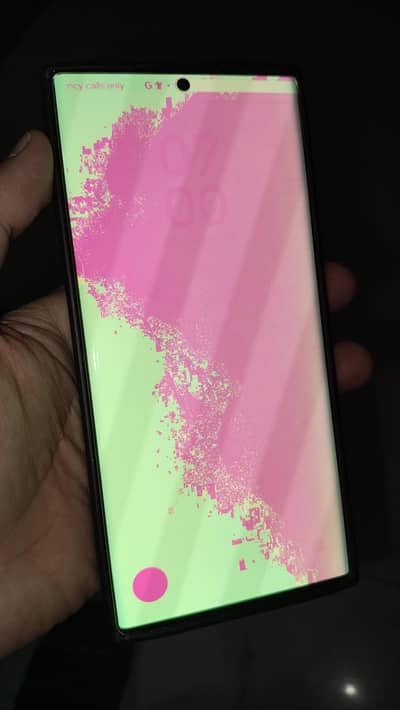 samsung s 22 ultra screen damage