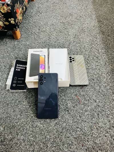 Samsung Mobile A32 6/128 with complete accessories