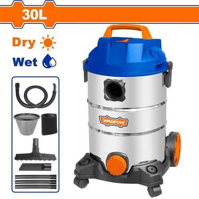 WADFOW High Power Wet Dry Vacuum Cleaner Blower 30 Ltr Dust Capacity