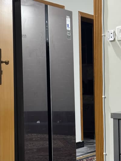 Twin door Haeir inverter fridge