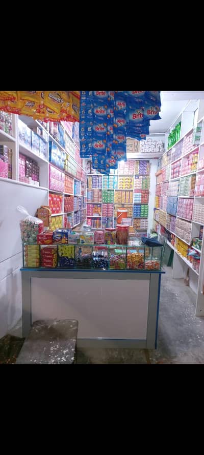 wooden display racks & counter for shops.