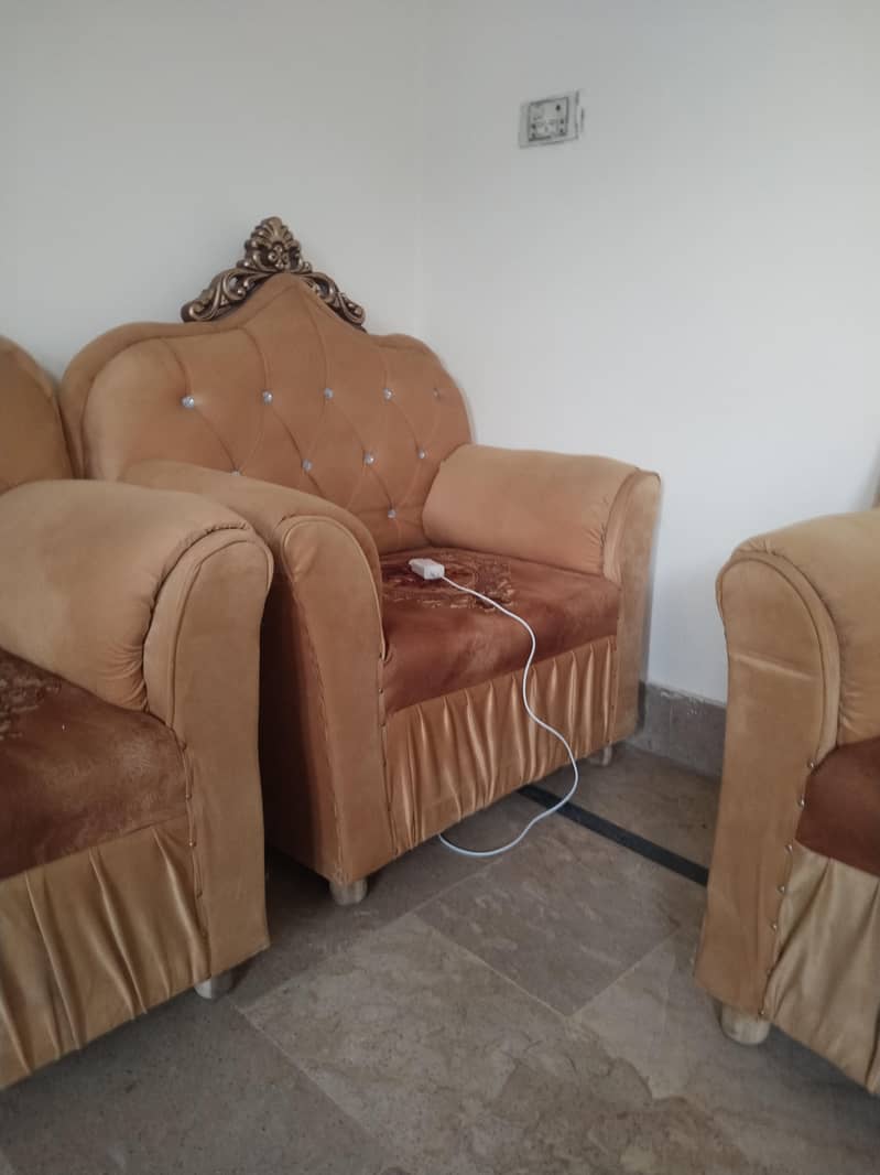 crown sofa set brown 0