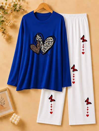 Cute Printed Lawn 2pc Suit - Shirt & Trouser