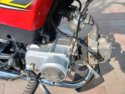 honda Cd70 2021 model red lush condition