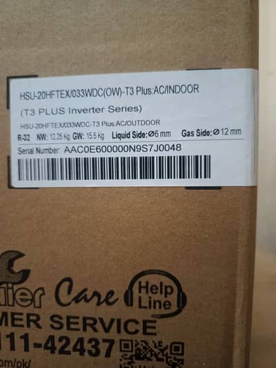 New Box closed AC for sale