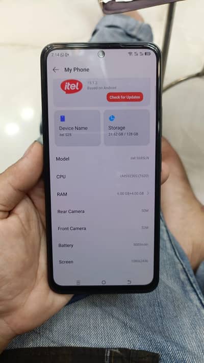 Itel S25