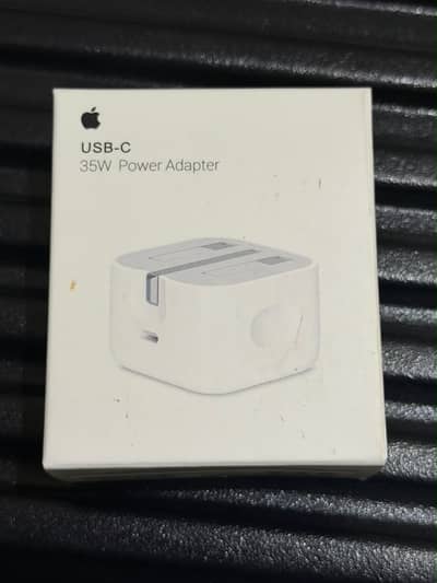 Apple 35W USB-C Power Adapter [Folding Pins] - Model A2344 Brand New