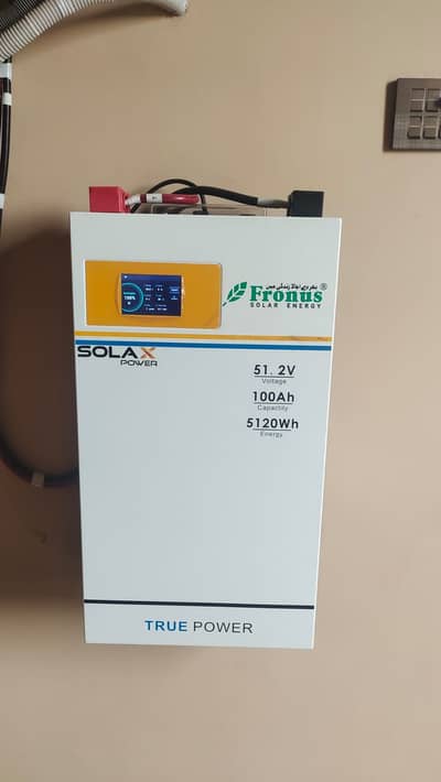 Fronus solax cloud 5 kWh lithium battery