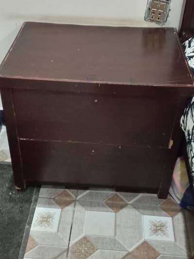 bed set side table dressing