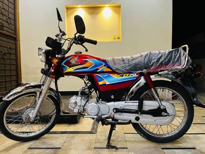 CD 70 brand new only 3900 driven