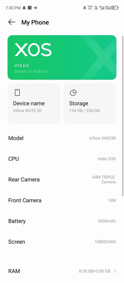 Infinix Note 30