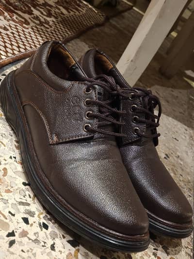 Brand New Dark Brown Leather Casual / Formal Shoes