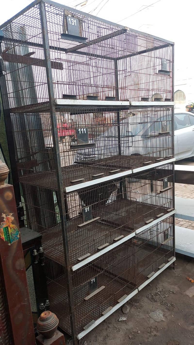 Large cage with 8 section 0