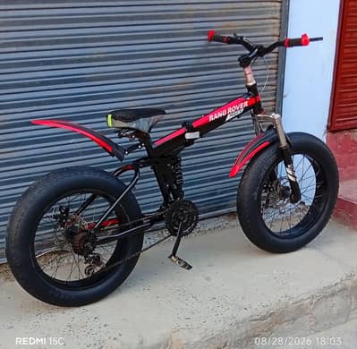 imported sports gear big fat tyre, foldable bicycle available size 20