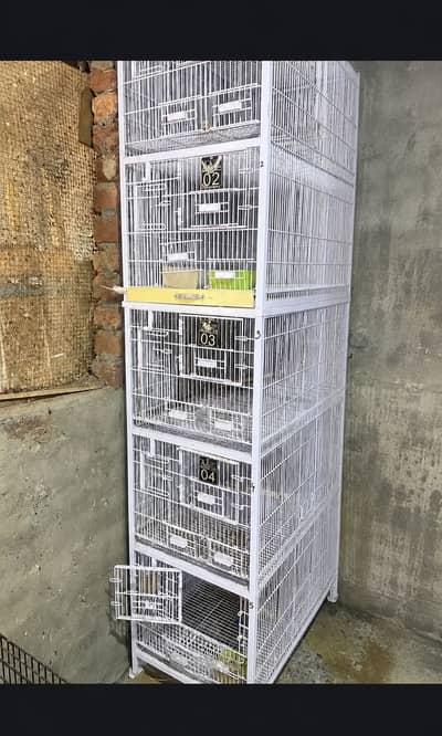 5 Portion Cage / 5 Tier Cage / Cage Tower / Partition Cage