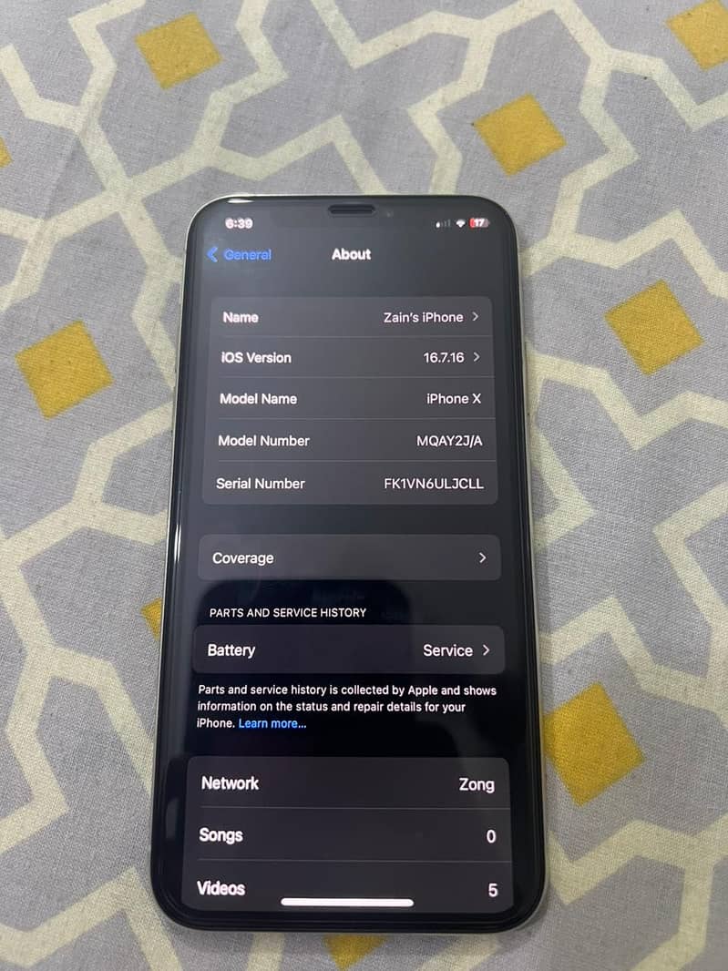 Apple iPhone X 1