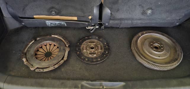 1jz ge complete clutch assembly and flywheel