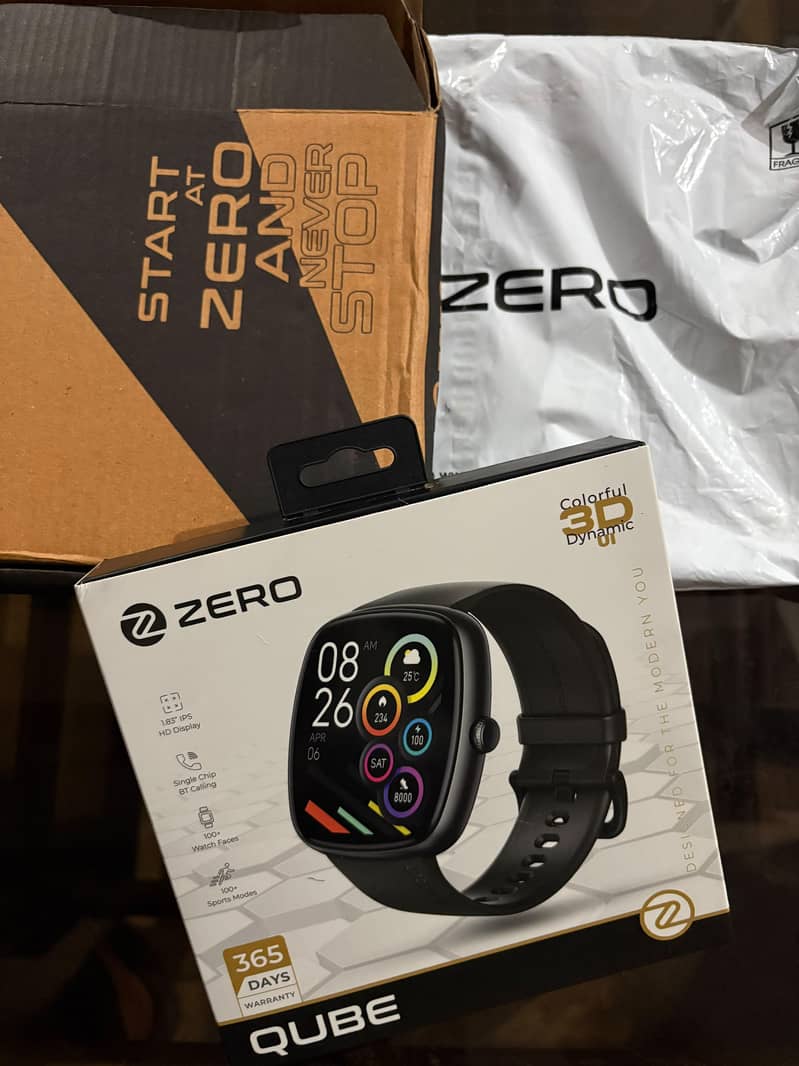 Open box Zero Qube Smart Watch 1