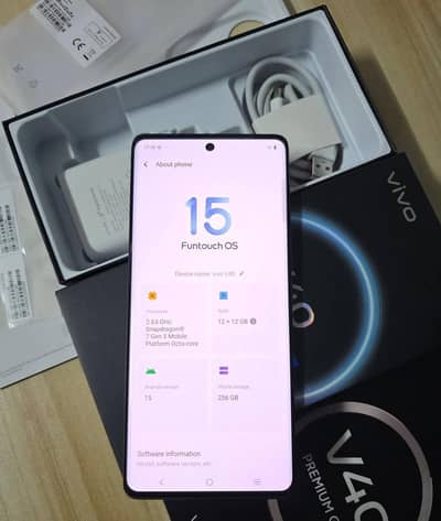 Vivo V40 12GB 256GB Whatsapp 03242139264