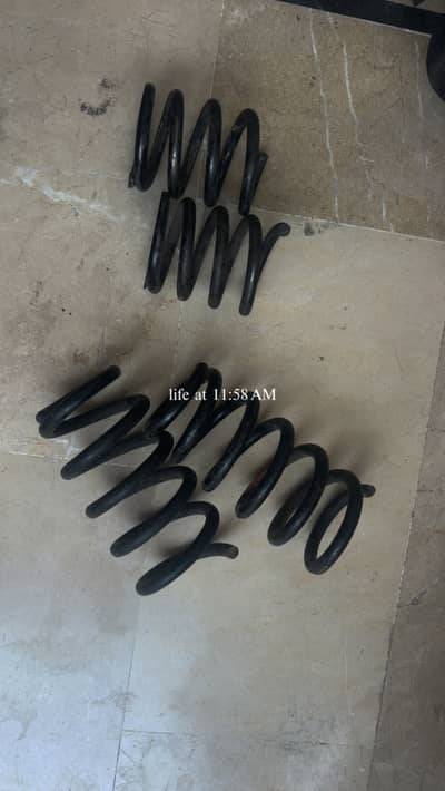 Lowering springs