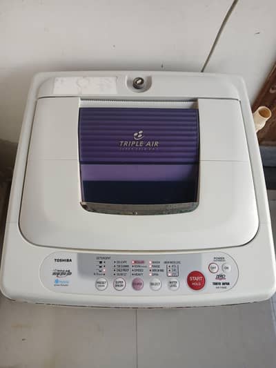 Toshiba automatic washing machine and dryer