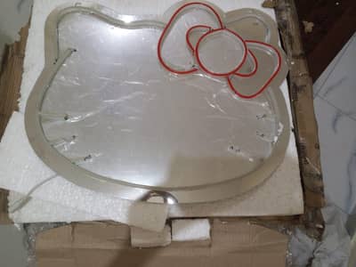 almost new unused hello kitty wall mirror