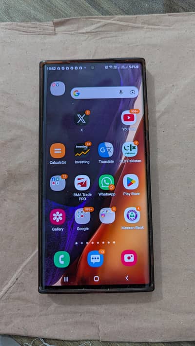 Samsung Mobile Note 20 Ultra 12/256