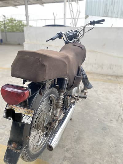 Unique cd 70cc model 2017 black
