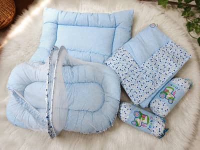 Blue Sleeping Bed Set | bister for babies | carry nest set | new born