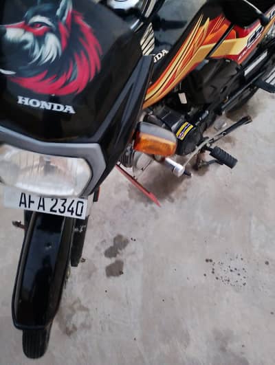 Honda dream black color bike 70cc all genuine