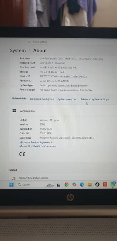 hp laptop