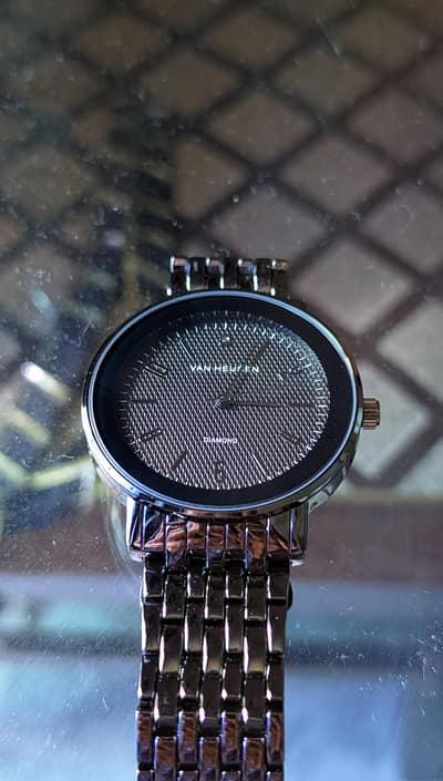 Van Heusen Black Diamond Watch