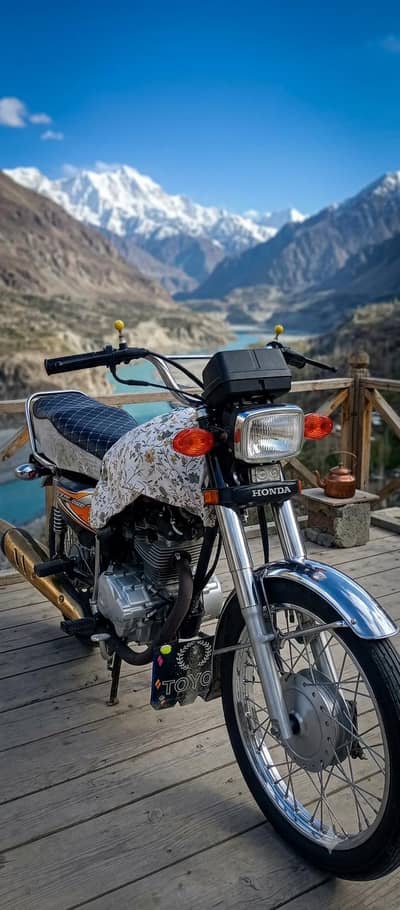 HONDA CG 125CC BLACK
