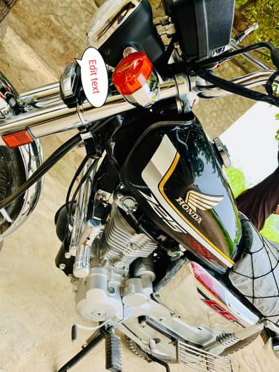 Honda CG 125 self start 2025 model special edition
