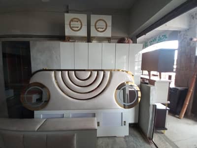 Bedroom set four piece super gloss
