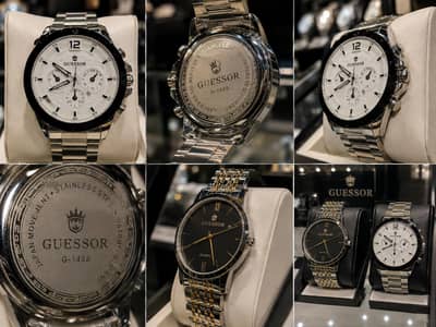 pure new guess two watches with beautiful look
