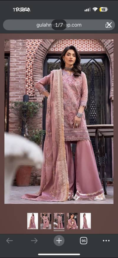 Gul ahmad mehsuri dress