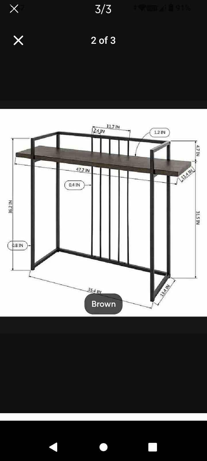 New console table 3