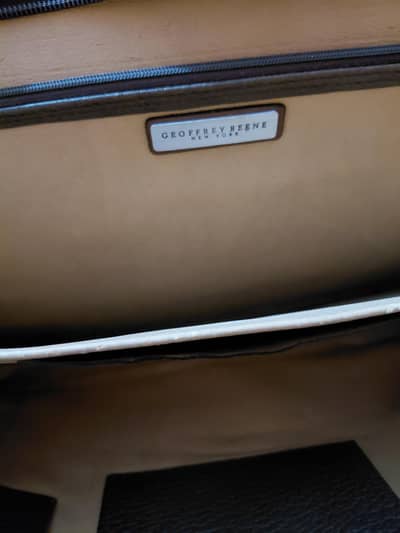 GEOFEREY BEENE NEWYORK LAPTOP BAG