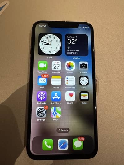 IPHONE X 64GB PTA APPROVED