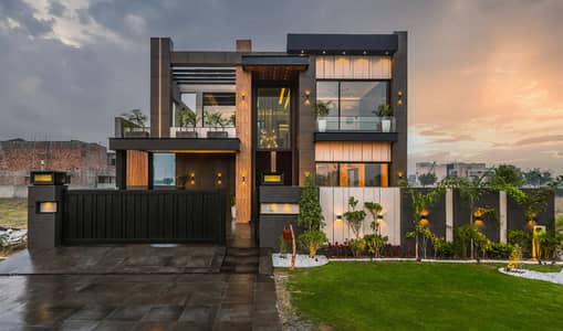 100 Percent Original Add Near McDonald's And Masjid One Kanal Brand New Modern Ultra Luxury Supreme Location House For Sale In DHA Phase7 Lahore
