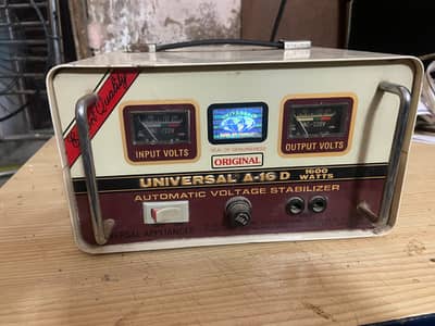 universal A-16 D 1600 watts Automatic Voltage Stabilizer