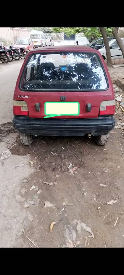 Suzuki Mehran VXR 1998 urgent sale 03121030298