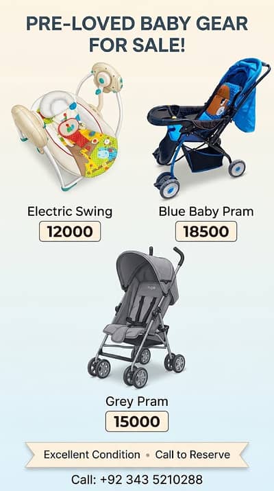 Baby Swing / Kids Swing / Electric Swing / Deal 3 in 1