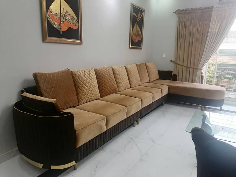 L shape sofa 2